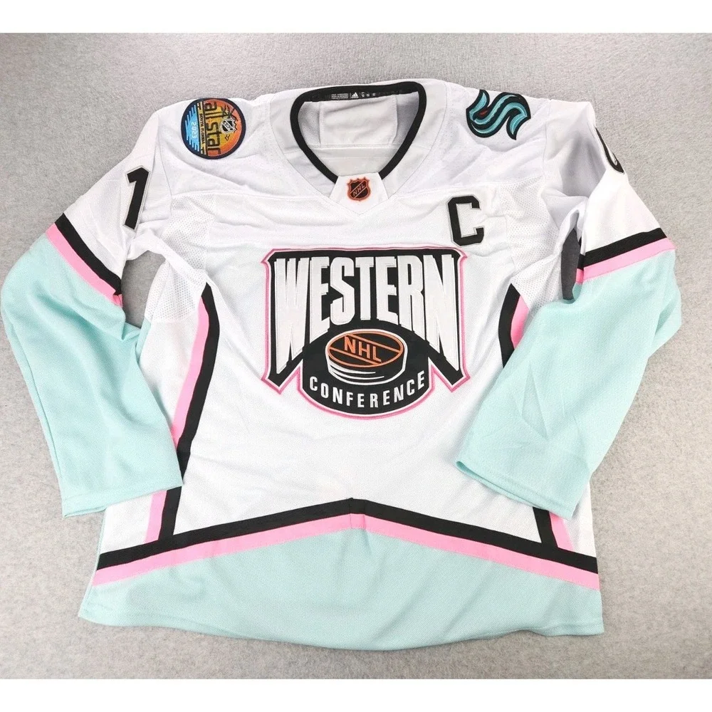 ADIDAS 2023 Beniers‎ #10 NHL ALL STAR GAME WESTERN CONFERENCE JERSEY SIZE 52 L